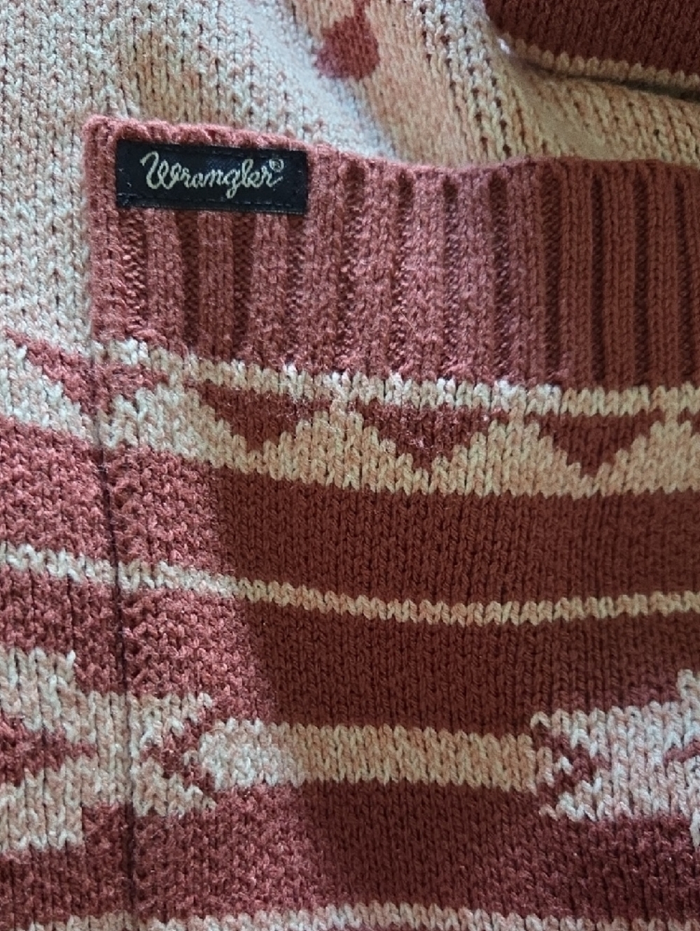 Wrangler Retro Women's Horse Cardigan - Picture 12 of 12